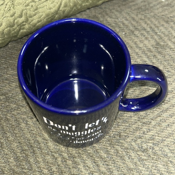 Harry Potter Muggles Cobalt Blue Mug - Picture 5 of 7